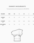 Mara Ruched Top Midnight / Pre-Order