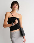 Slinky Jersey Top Midnight