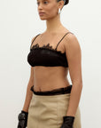 Fleur Lace Bralette Midnight