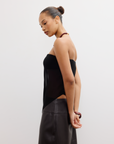 Tease Strapless Top Midnight