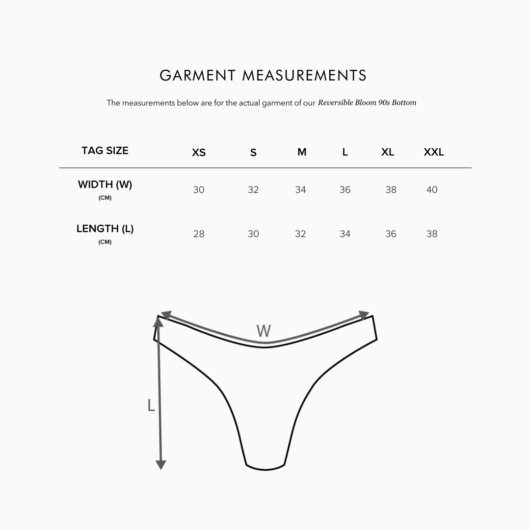 Reversible Bloom 90s Bottom