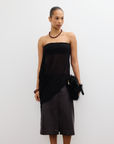 Tease Strapless Top Midnight
