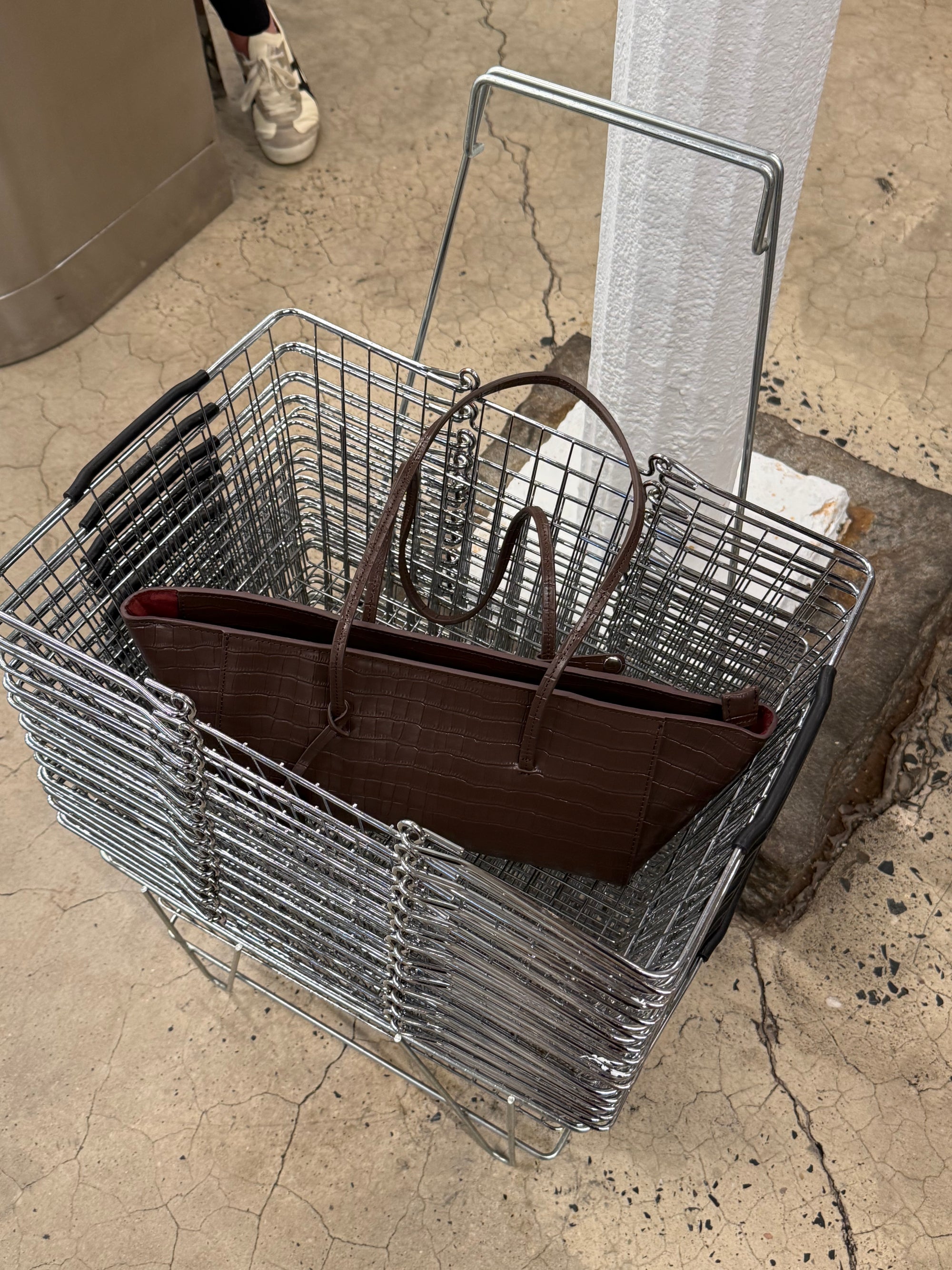 Mini Baguette Bag Espresso