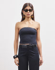 Mila Pinstripe Strapless