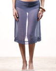 Freya Skirt Petrol Blue
