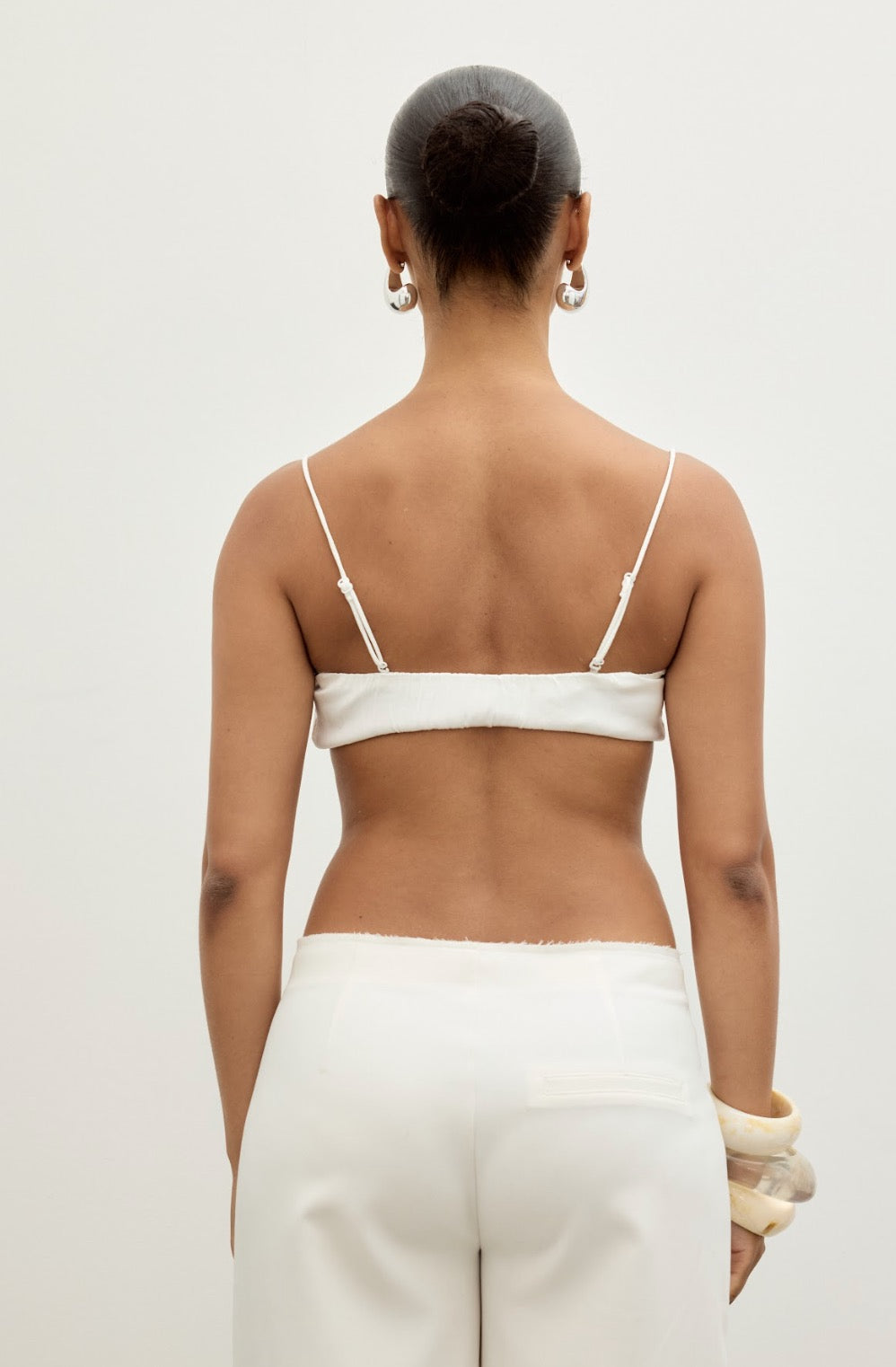 Fleur Lace Bralette Pearl