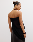 Tease Strapless Top Midnight