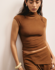 After Hours Cap Top Tan