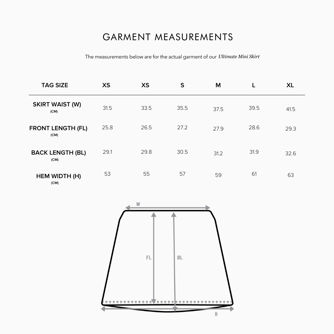 Ultimate Mini Skirt Midnight